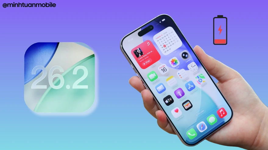 iPhone pin tụt nhanh sau khi cập nhật iOS