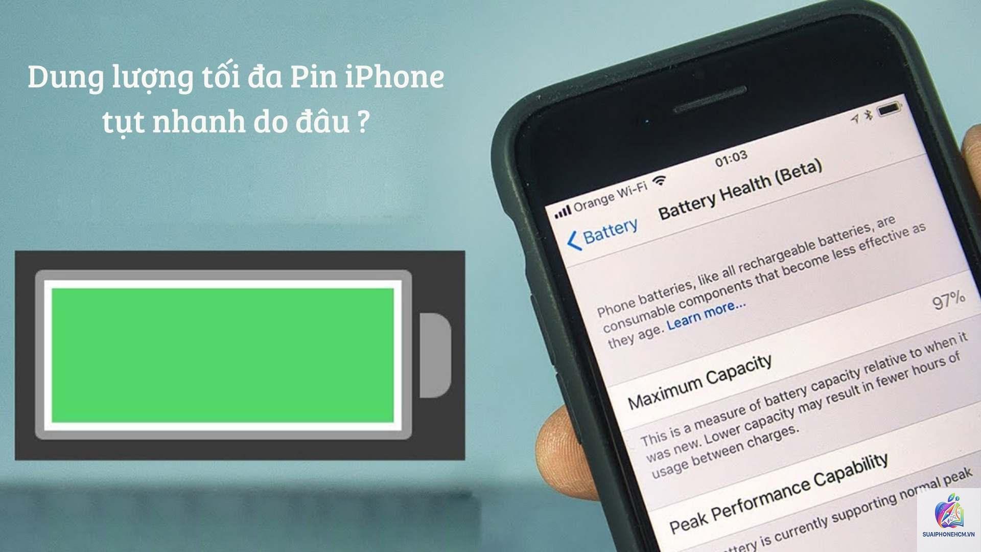 iPhone pin tụt nhanh sau khi thay pin - Hình 3