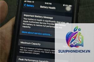 iPhone pin xuống cấp nhanh