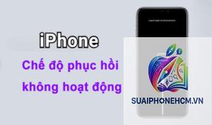 iPhone recovery mode không hoạt động