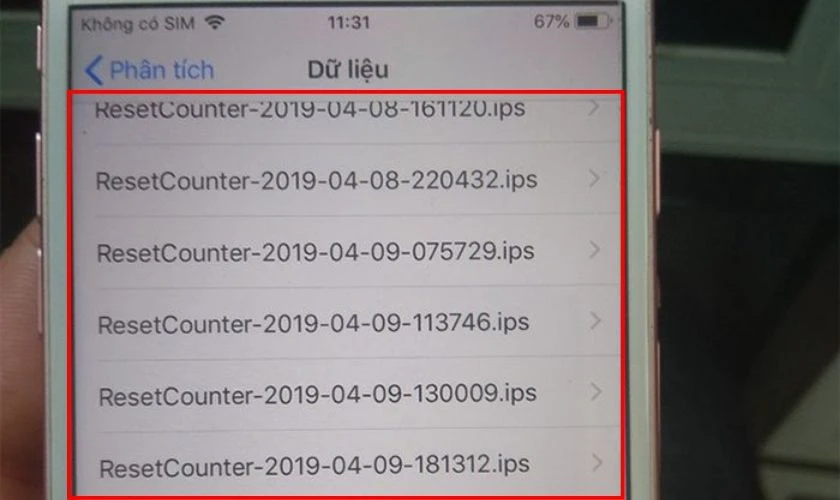 iPhone reset bị lỗi - Hình 1