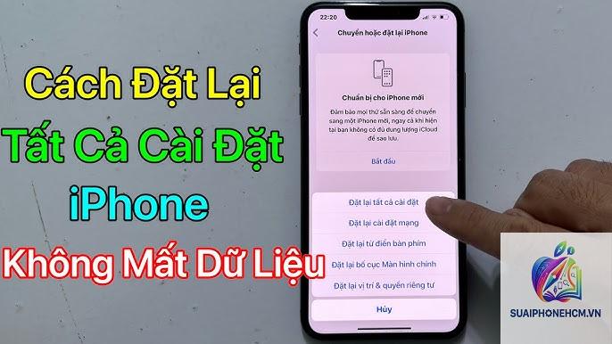 iPhone reset bị mất dữ liệu - Hình 5