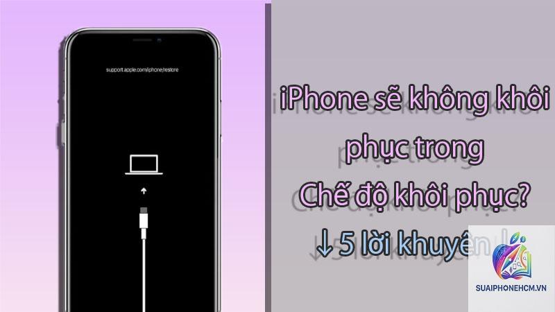iPhone reset không hoàn tất