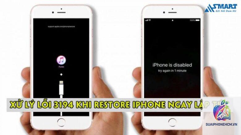 iPhone restore bị lỗi 3194 - Hình 3