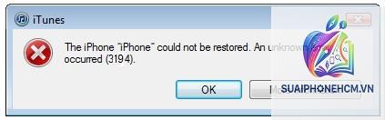 iPhone restore bị lỗi 3194 - Hình 4