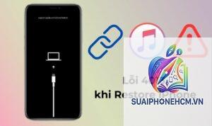 iPhone restore bị lỗi 4013