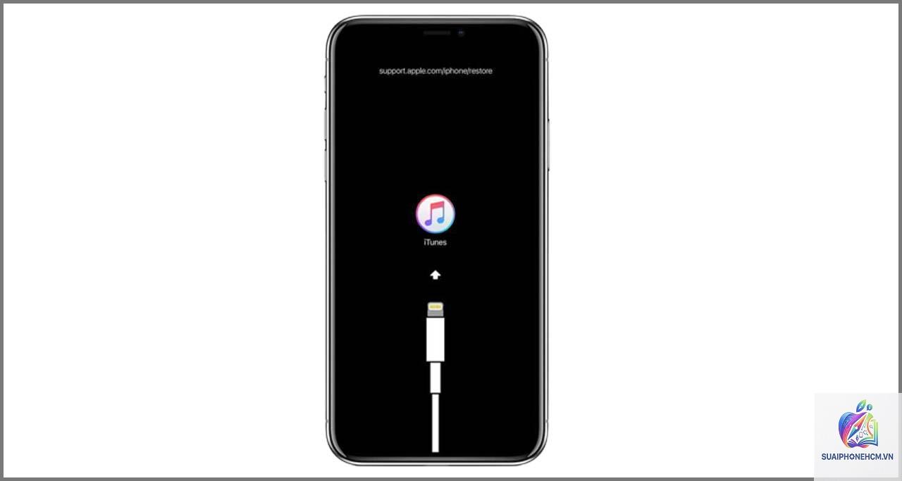 iPhone restore không lên nguồn - Hình 1