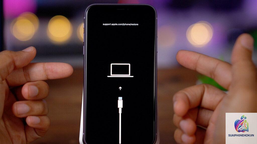 iPhone restore không nhận iTunes
