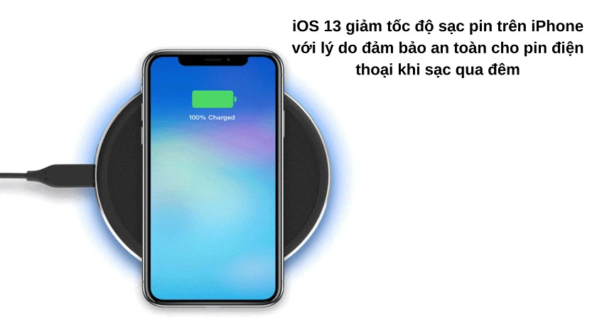 iPhone sạc đến 80% rồi dừng