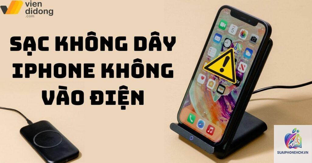 iPhone sạc không dây bị ngắt