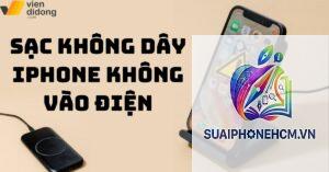 iPhone sạc không dây bị ngắt