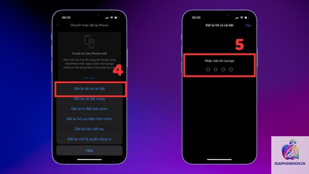 iPhone sạc không lên phần trăm