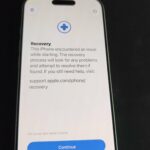 iPhone setup không thành công