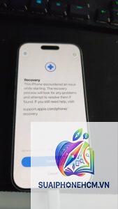 iPhone setup không thành công