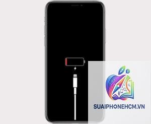 iPhone treo táo khi sạc