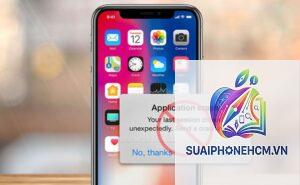 iPhone ứng dụng bị crash