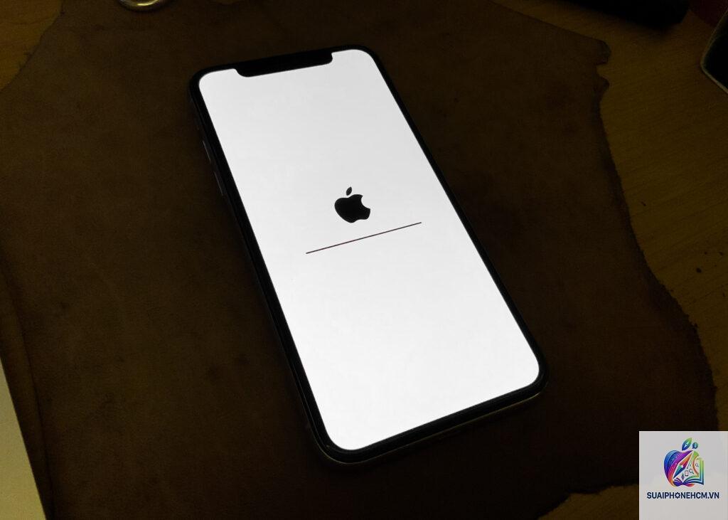 iPhone update bị treo