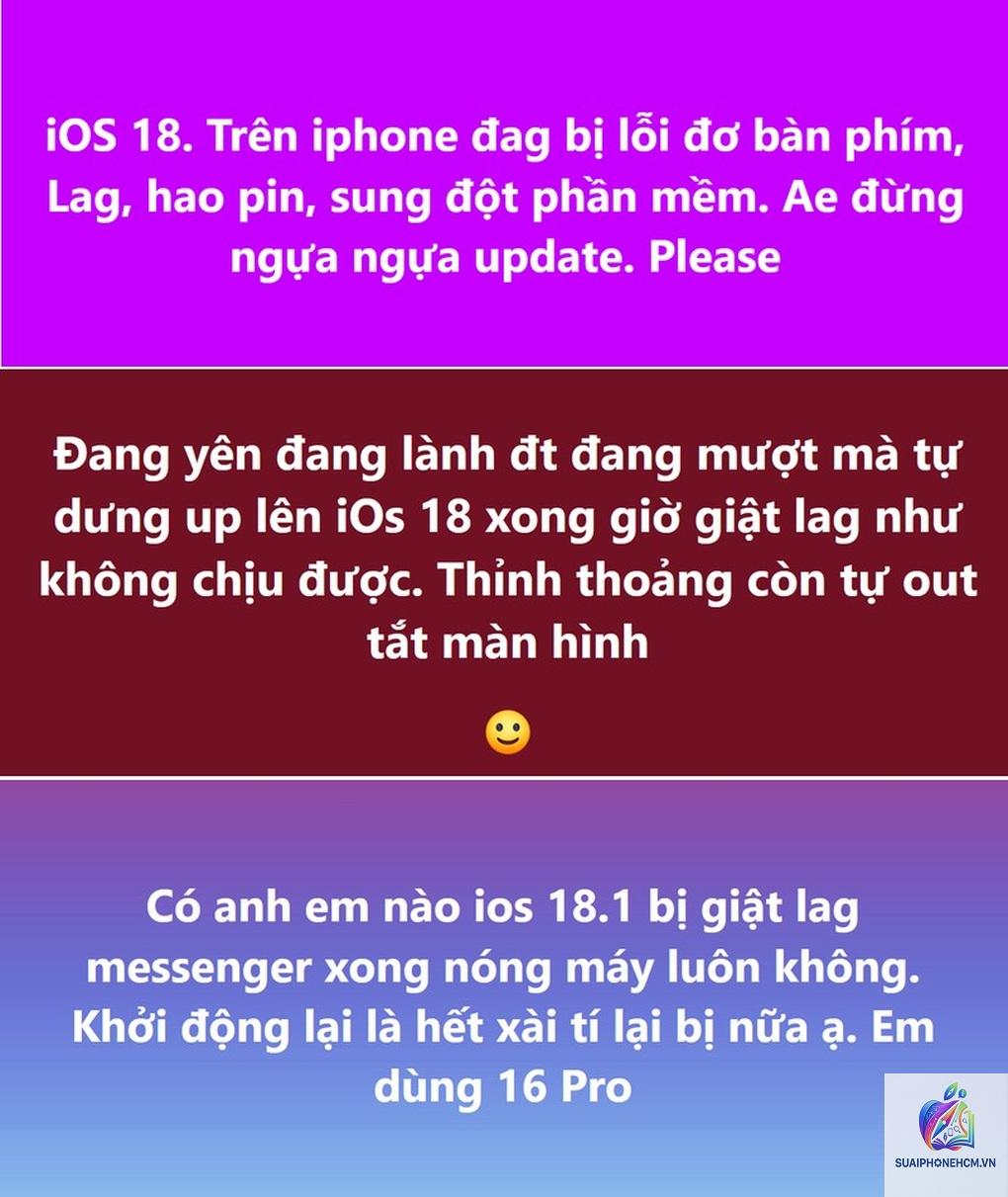 iPhone update iOS bị lag - Hình 1