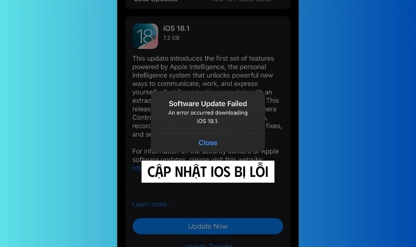 iPhone update iOS bị restart liên tục - Hình 4