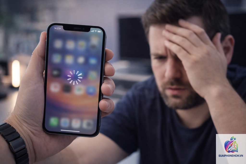 iPhone update xong bị chậm