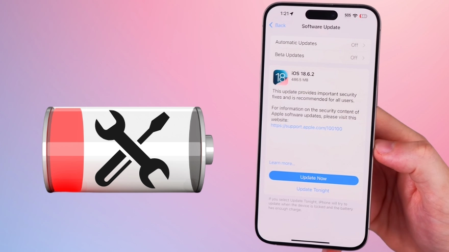 iPhone update xong bị hao pin - Hình 5