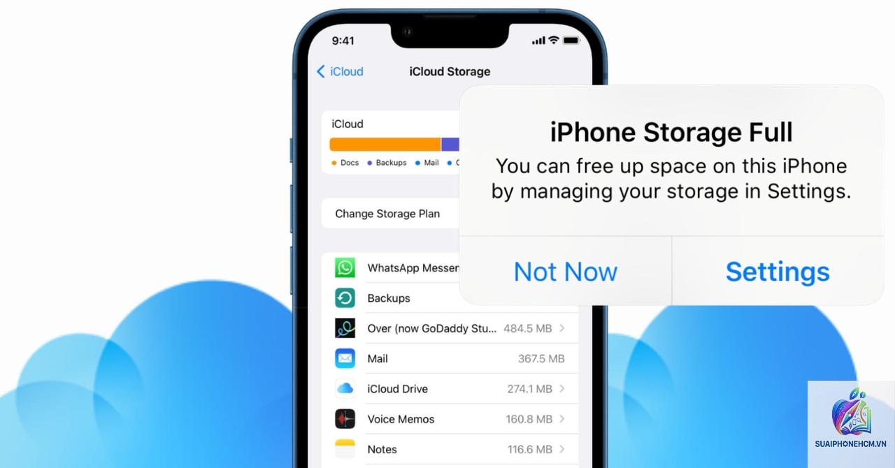 icloud bị đầy dung lượng trên iphone - Hình 3