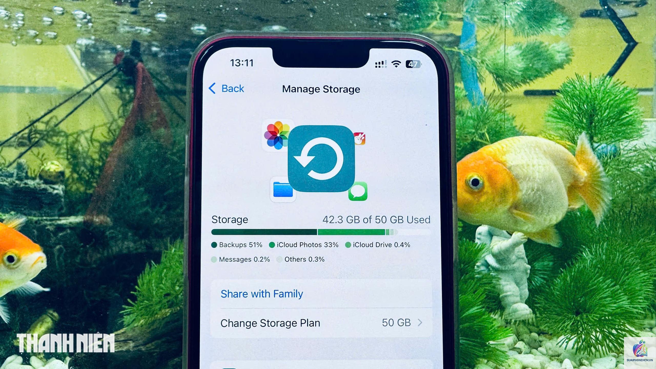 icloud bị đầy dung lượng trên iphone - Hình 5