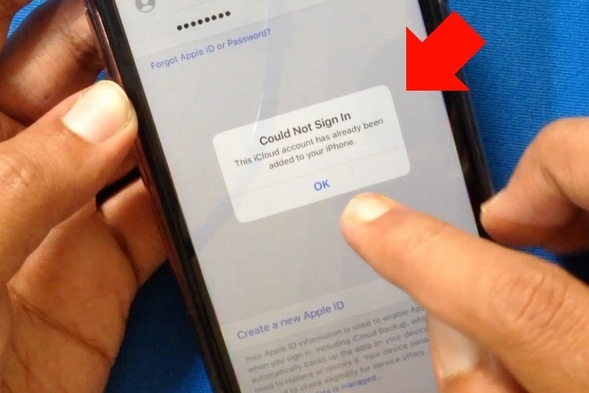 icloud bị lỗi đăng nhập trên iphone - Hình 4