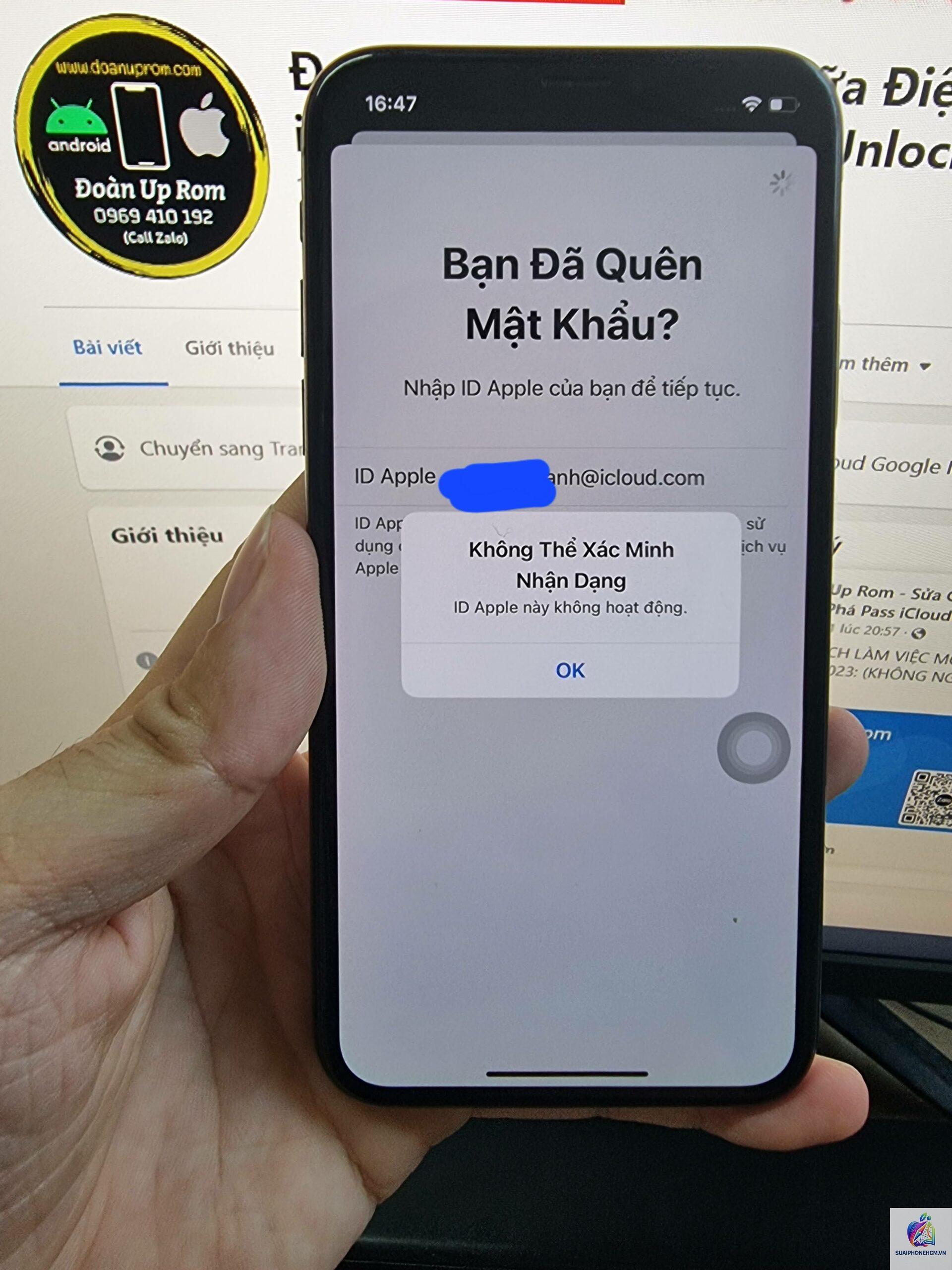 icloud bị lỗi xác minh - Hình 3