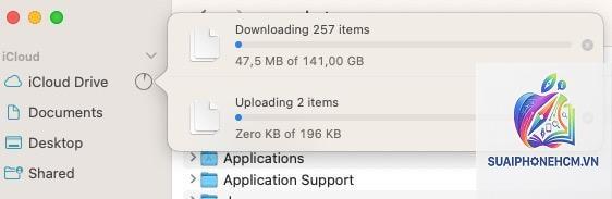 icloud drive không hoạt động