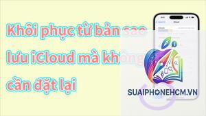 icloud không khôi phục được dữ liệu