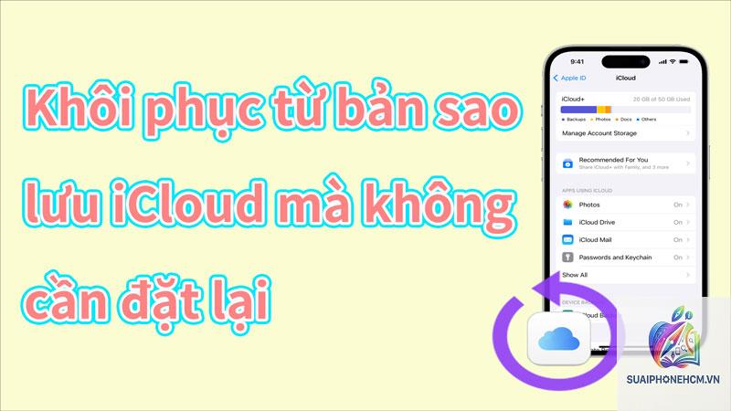 icloud không khôi phục được dữ liệu