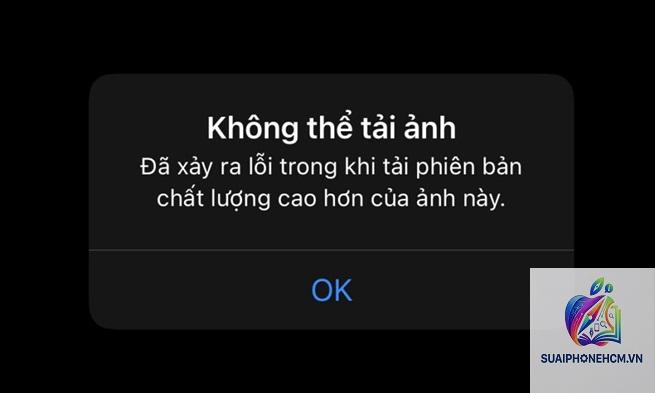 icloud photo bị lỗi