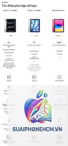 ipad air 6 cấu hình
