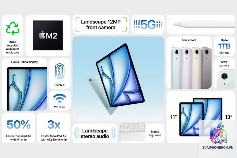 ipad air 6 dùng chip gì