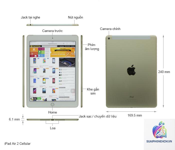 ipad air có nghe gọi được không - Hình 3