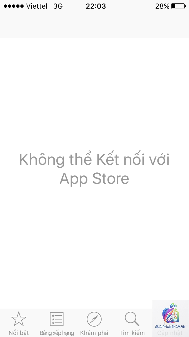 ipad app store bị lỗi - Hình 2