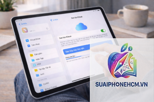 ipad cách backup dữ liệu
