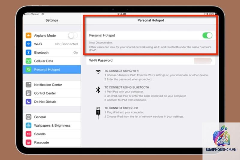 ipad cách kết nối wifi - Hình 3