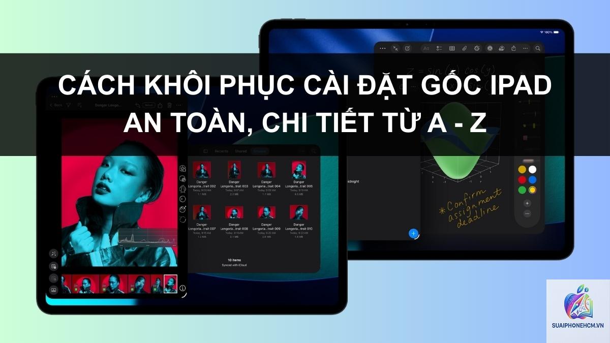 ipad cách khôi phục cài đặt gốc - Hình 3
