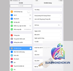 ipad cách khôi phục cài đặt gốc