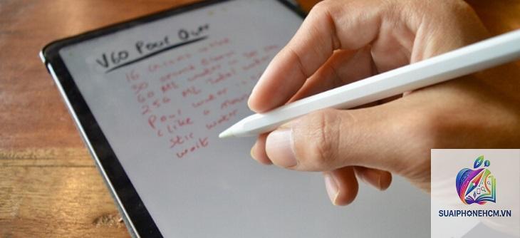 ipad cách sử dụng apple pencil