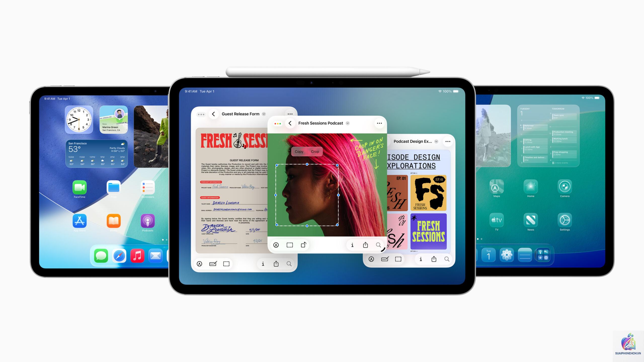 ipad cập nhật ipados - Hình 1
