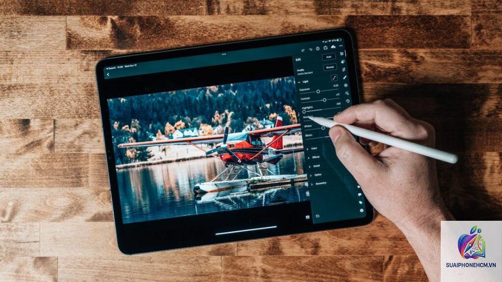 ipad cho chỉnh sửa ảnh