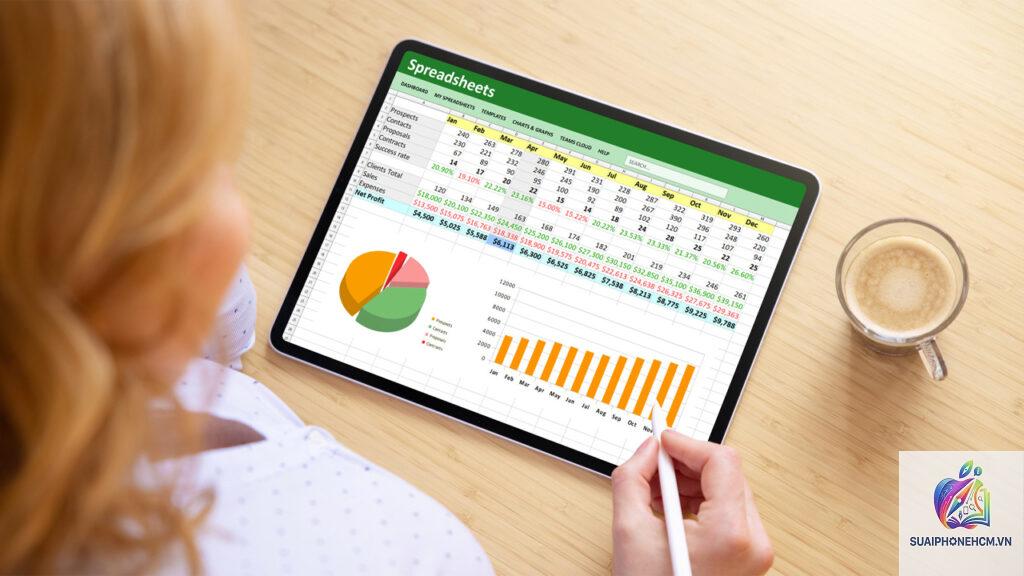 ipad cho excel