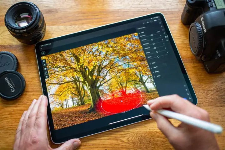 ipad cho lightroom