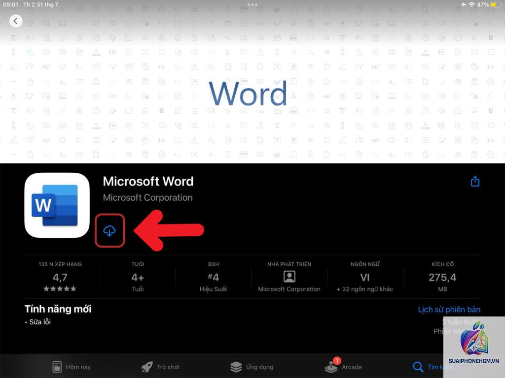 ipad cho word