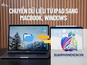 ipad chuyển dữ liệu sang macbook