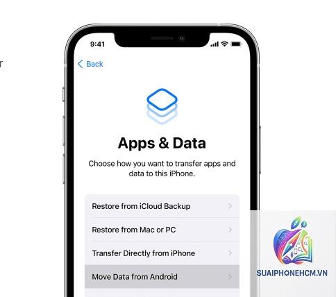 ipad chuyển dữ liệu từ android - Hình 3