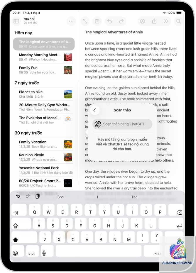 ipad có dùng chatgpt được không